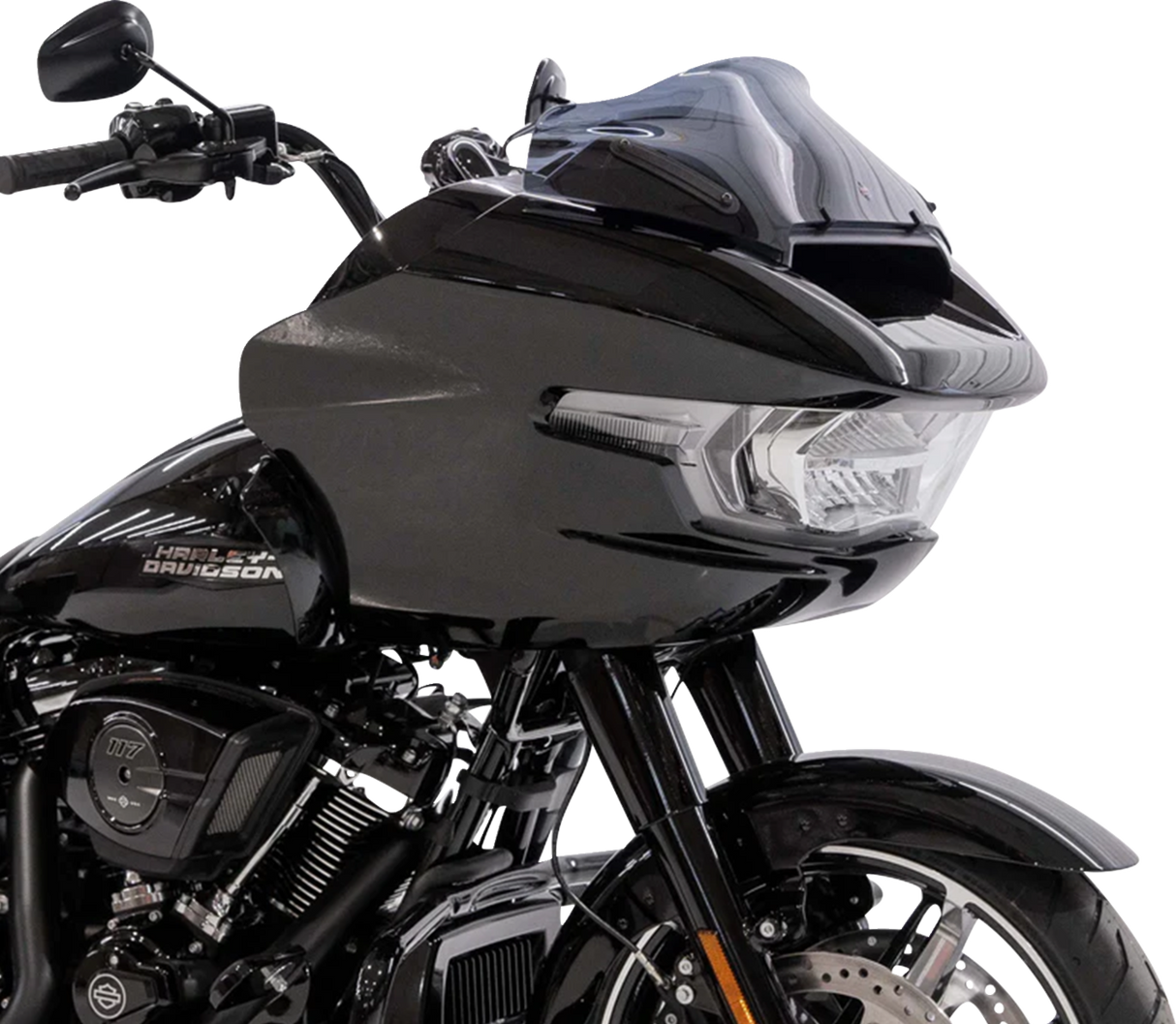 KLOCK WERKS Flare* Windshield - 15" - Dark Smoke - FLTRX KWW-01-0763-DS