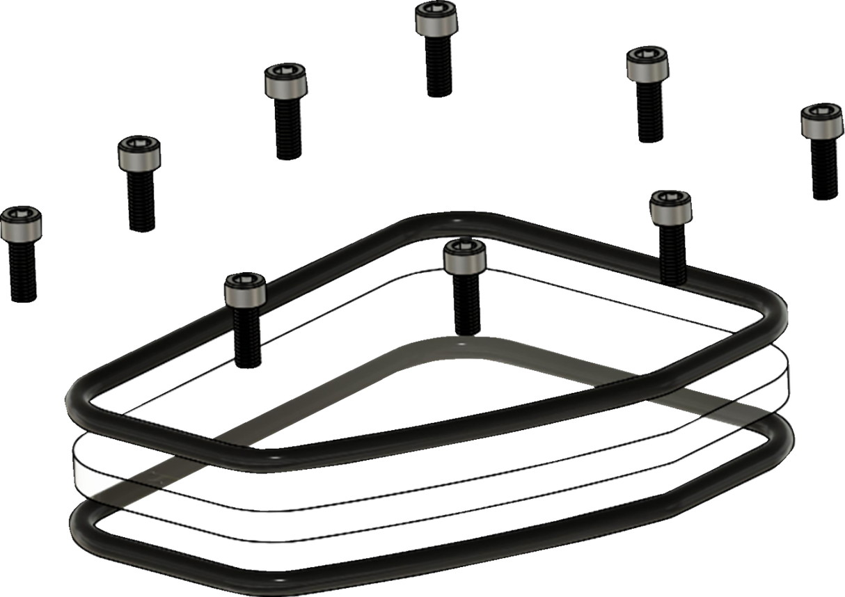 TRASK Assault Cam Cover Repair Kit - Twin Cam TM-017-RK