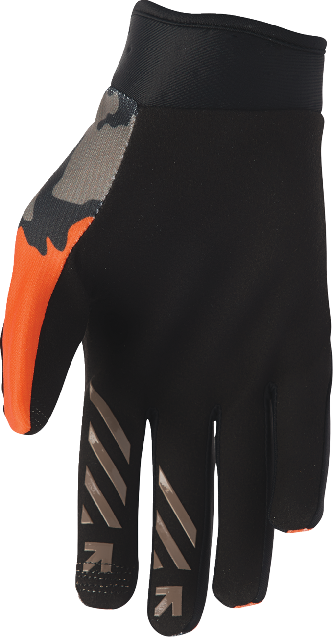 THOR Launchmode Hunter Gloves - Orange/Black - XS 3330-8521