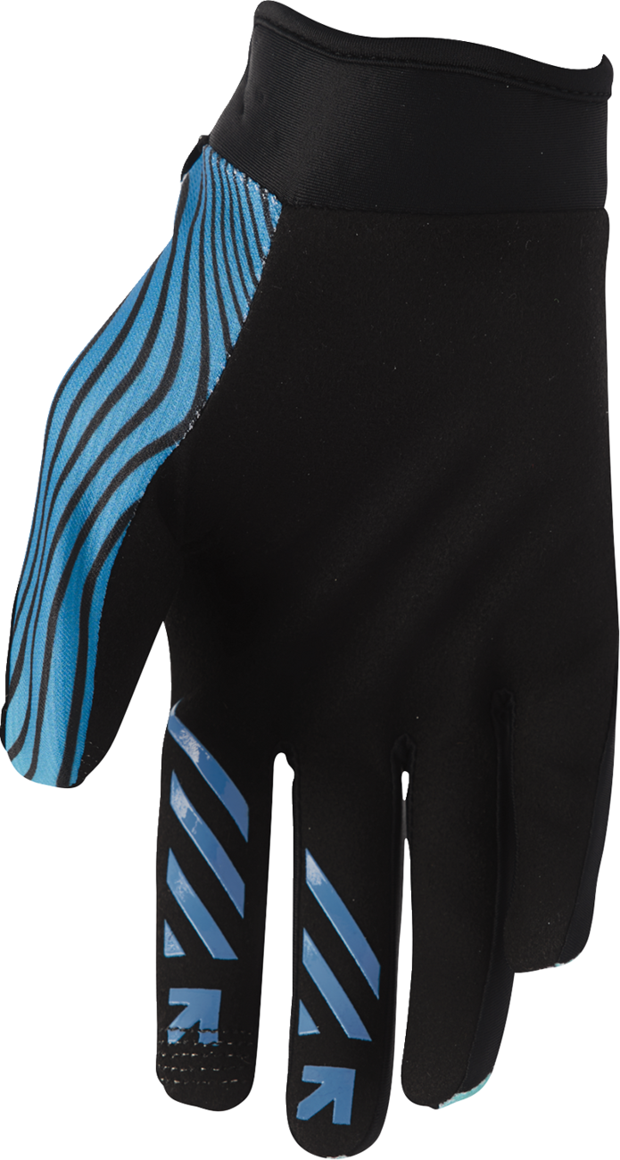 THOR Launchmode Identity Gloves - Teal/Black - XS 3330-8528