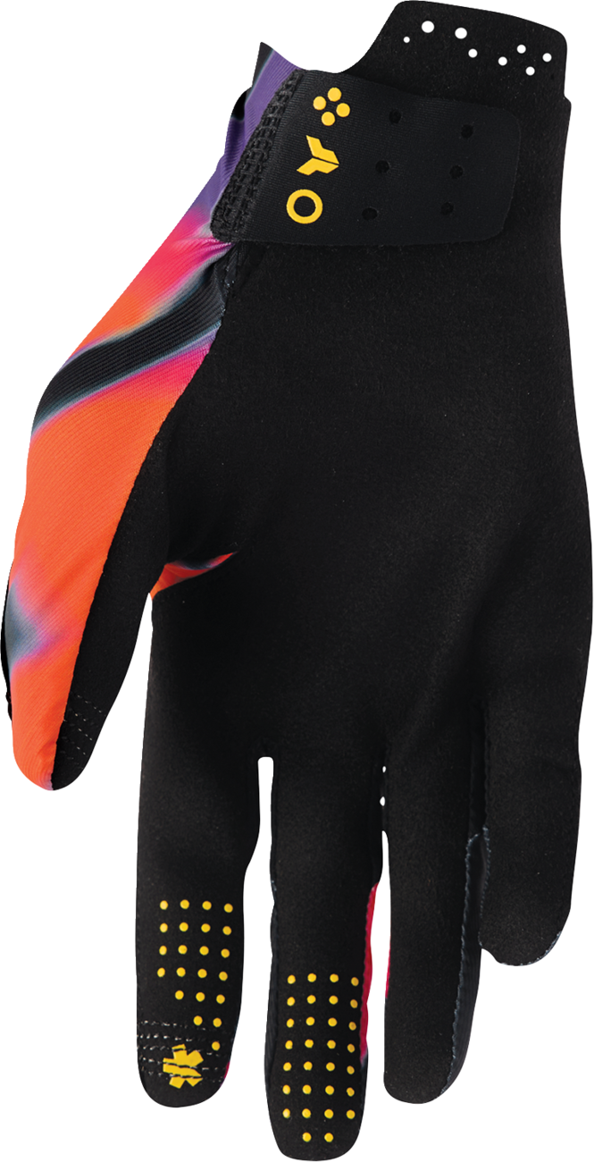THOR Sportmode Inferno Gloves - Orange/Purple - XL 3330-8559