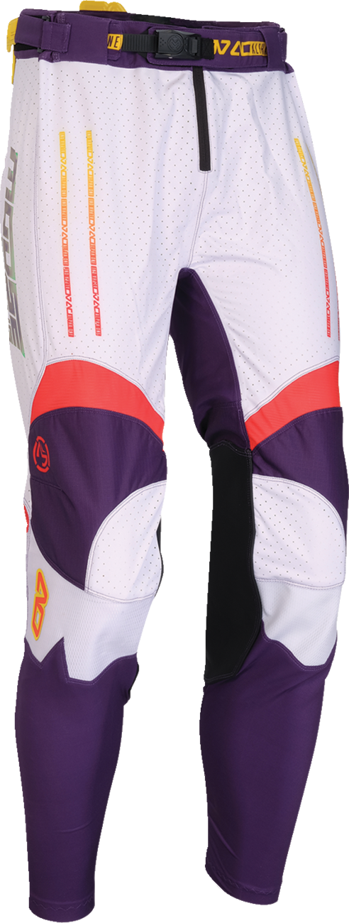 MOOSE OFFROAD Alpha One Pants - Purple/Red - US 26 Slim 2901-12058