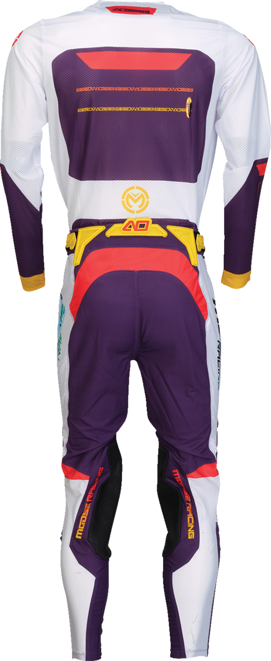 MOOSE OFFROAD Alpha One Pants - Purple/Red - US 30 Slim 2901-12060