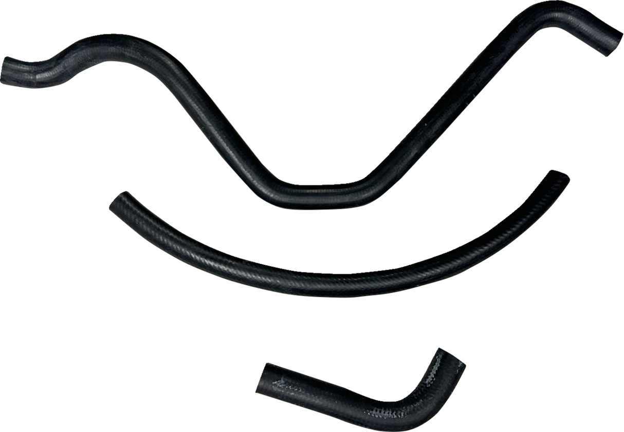MOOSE OFFROAD Replacement Radiator Hose Kit - Black - Polaris Scrambler 500 100-0011-PU