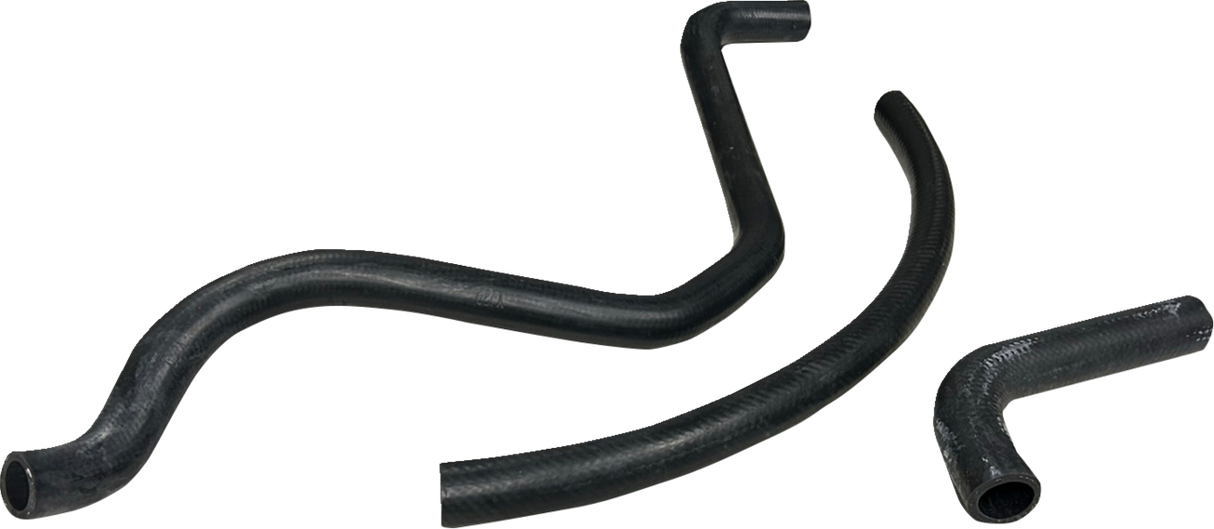 MOOSE OFFROAD Replacement Radiator Hose Kit - Black - Polaris Scrambler 500 100-0011-PU