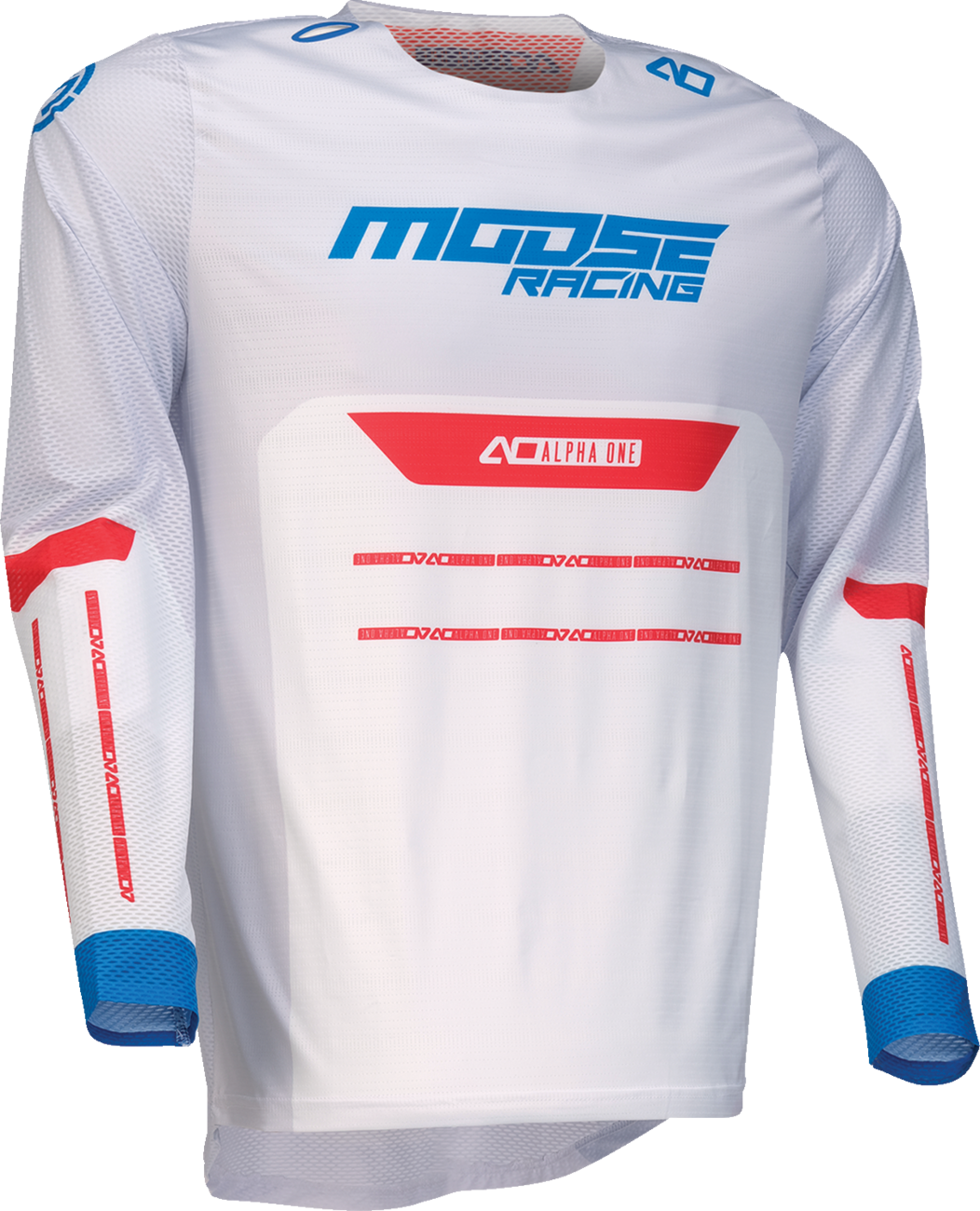 MOOSE OFFROAD Alpha One Jersey - Red/White/Blue - 2XL 2910-8329