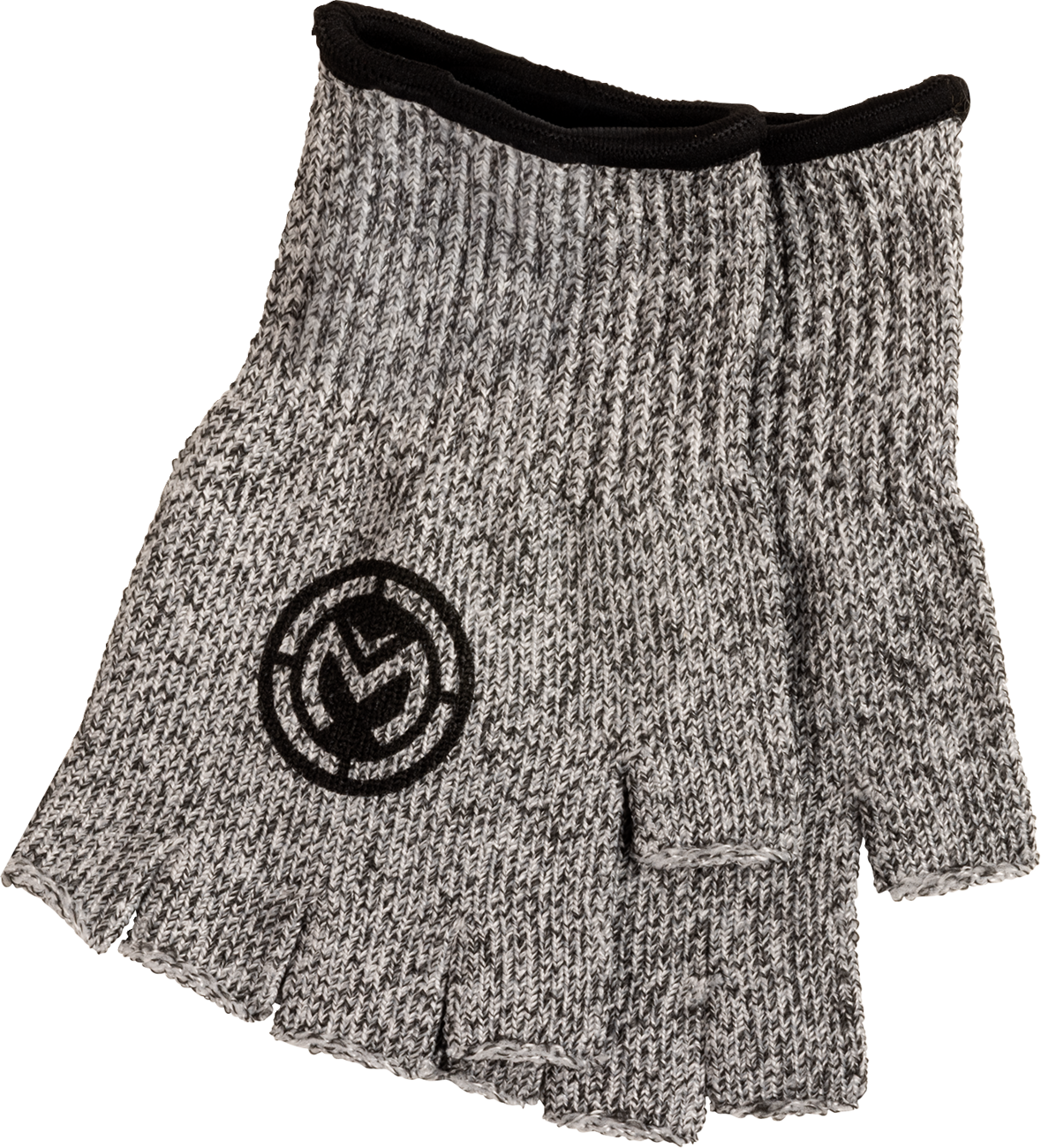 MOOSE OFFROAD Moose Half Finger Glove Liners - Gray - 2XL 3330-8364