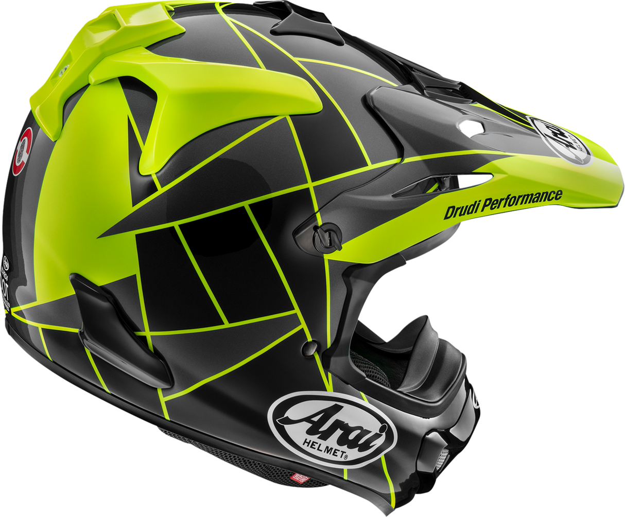 ARAI HELMETS VX-Pro4 Helmet - Fragment - Yellow - Small 0110-9527