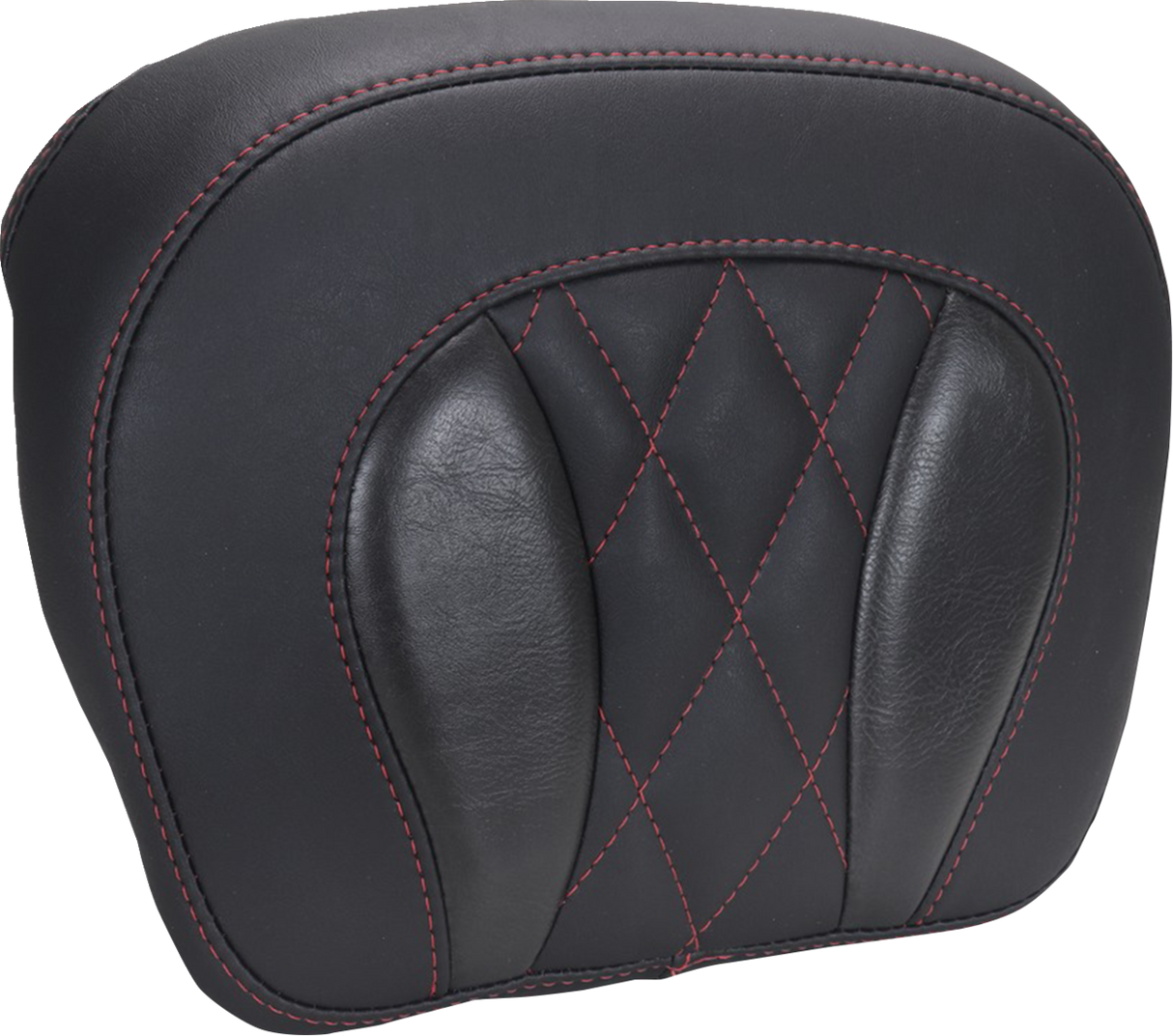 MUSTANG Chopped Tour-Pak® Pad - Dark Cherry Stitching - FLH/FLT '23-'25 88440DC
