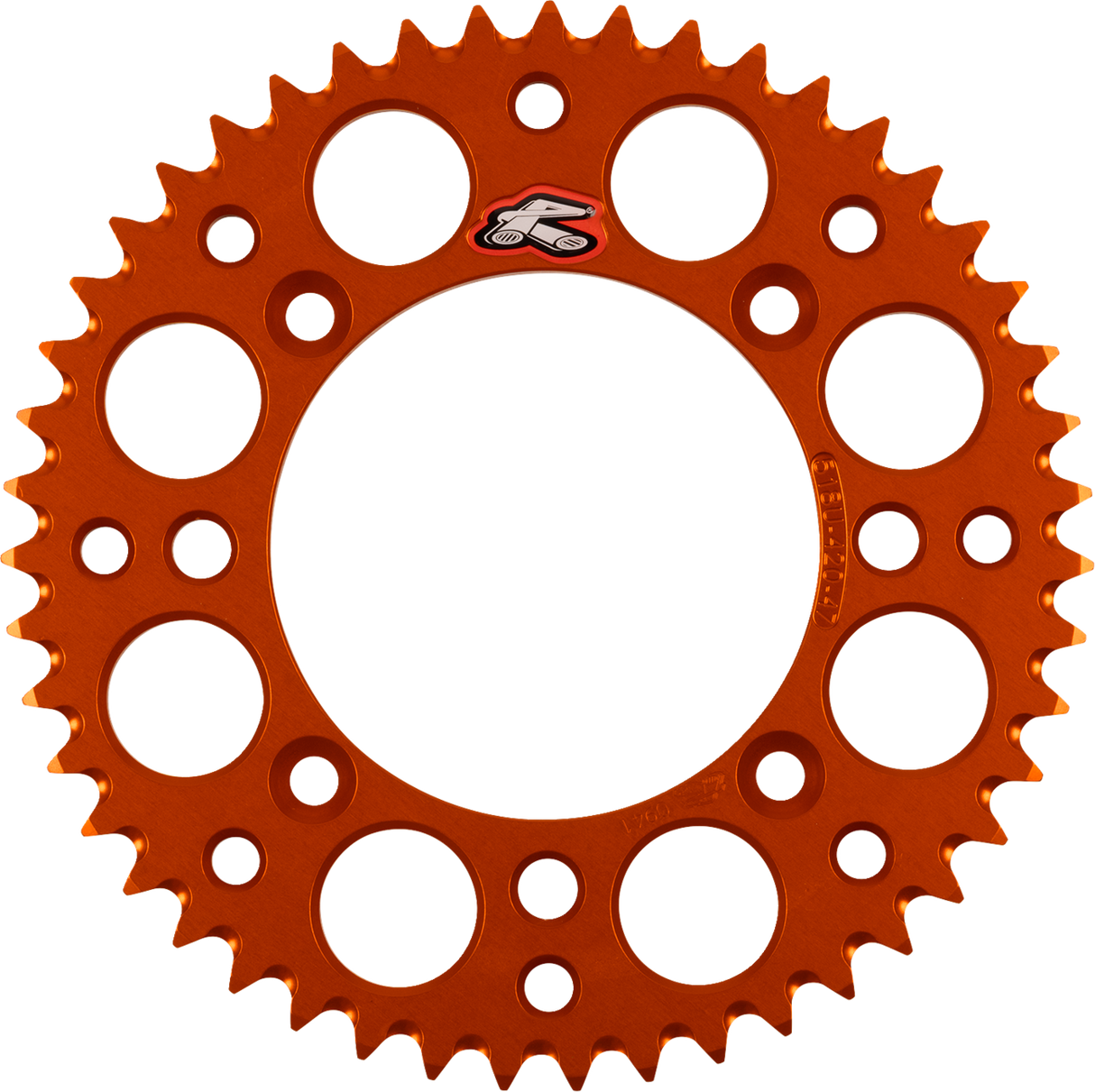 RENTHAL Rear Sprocket - Aluminum - 47 Tooth - Orange - KTM 518U-420-47GPOR