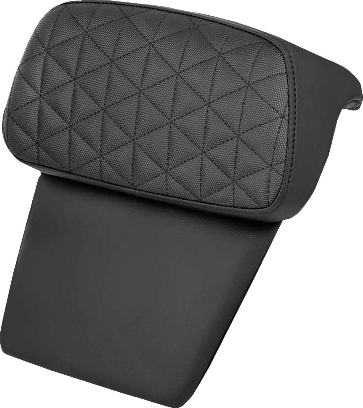 SADDLEMEN Chopped Tour Pak Backrest Pad - Tri-Gripper - FLH/FLT '14-'25 814-07-162