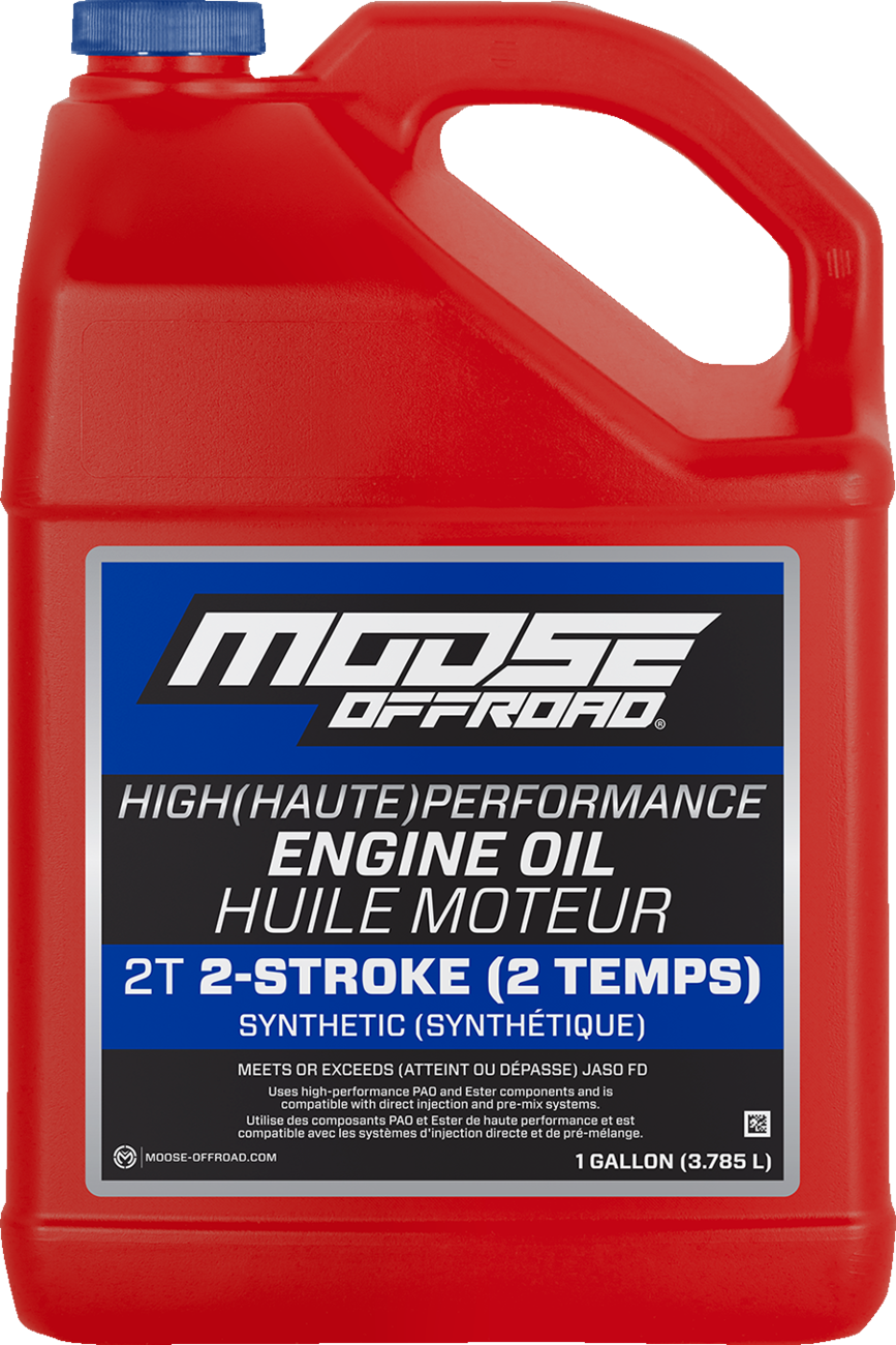 MOOSE OFFROAD 2-Stroke Synthetic Engine Oil - 1 US gallon 219384