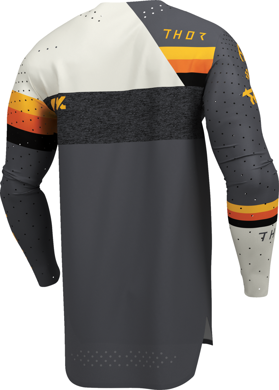 THOR Sportmode League Jersey - Charcoal/White - Small 2910-8352