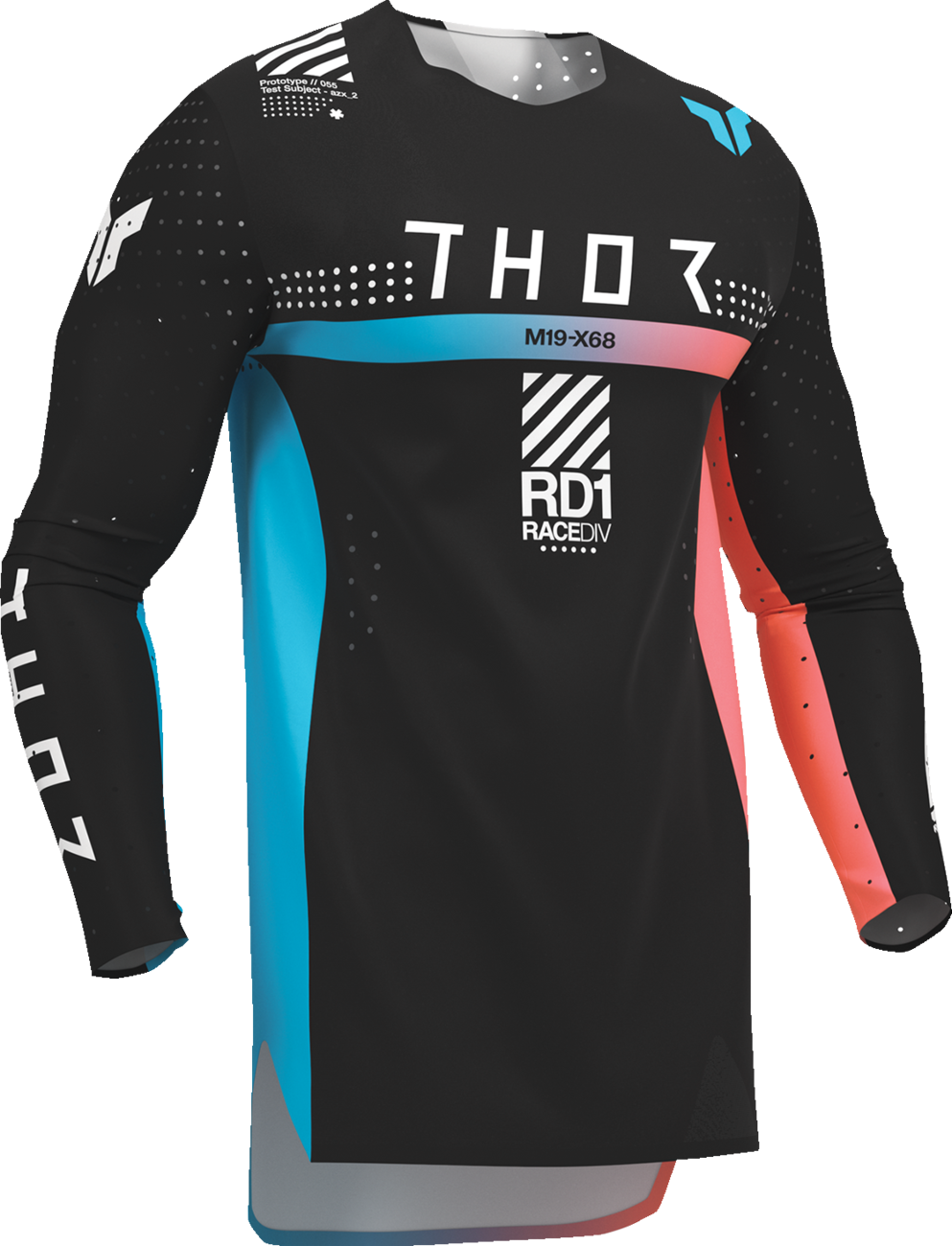 THOR Youth Sportmode Synth Jersey - Black - Medium 2912-2572