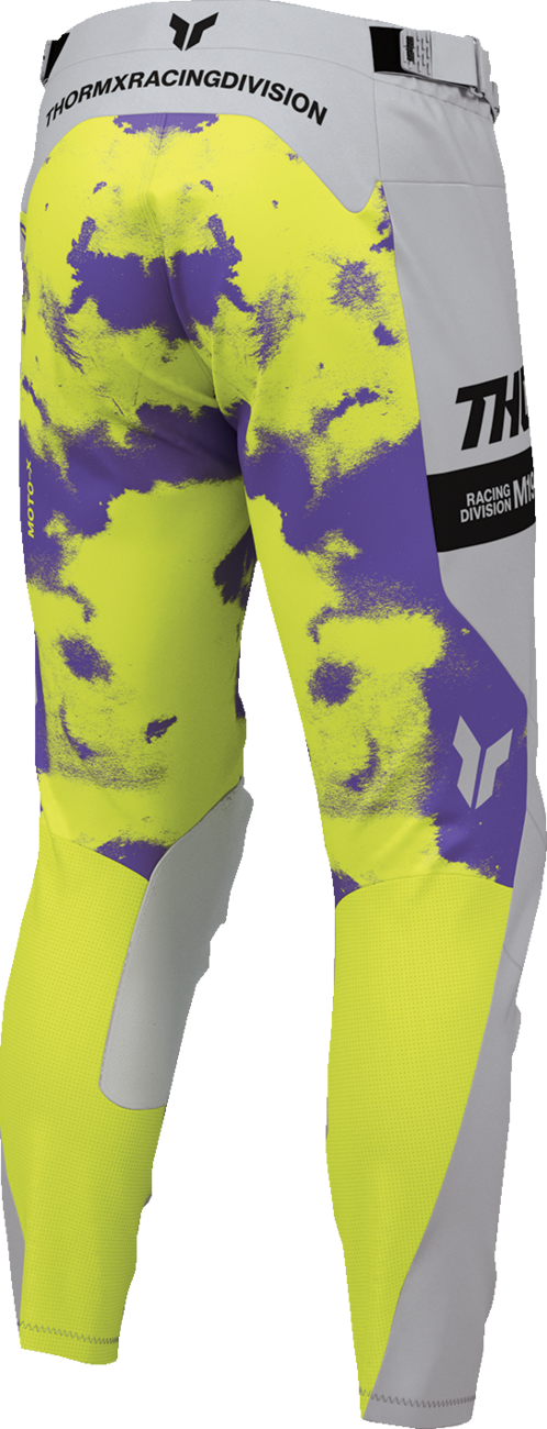 THOR Launchmode Bleach Pants - Gray/Acid - US 32 2901-12323