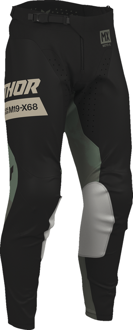 THOR Launchmode Bleach Pants - Black/Camo - US 36 2901-12334