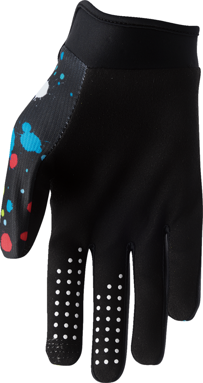 THOR Youth Launchmode Splat Gloves - Multi - XS 3332-1918