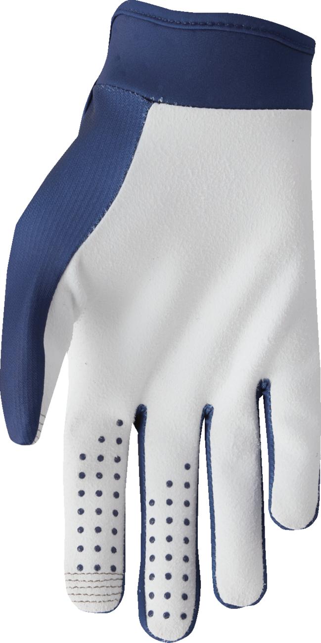 THOR Youth Launchmode Split Gloves - Navy - Large 3332-1952
