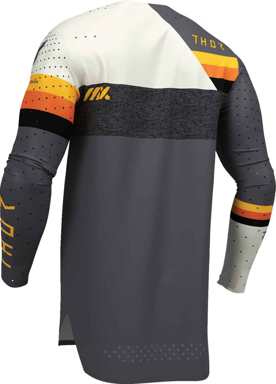 THOR Sportmode League Jersey - Charcoal/White - Large 2910-8354