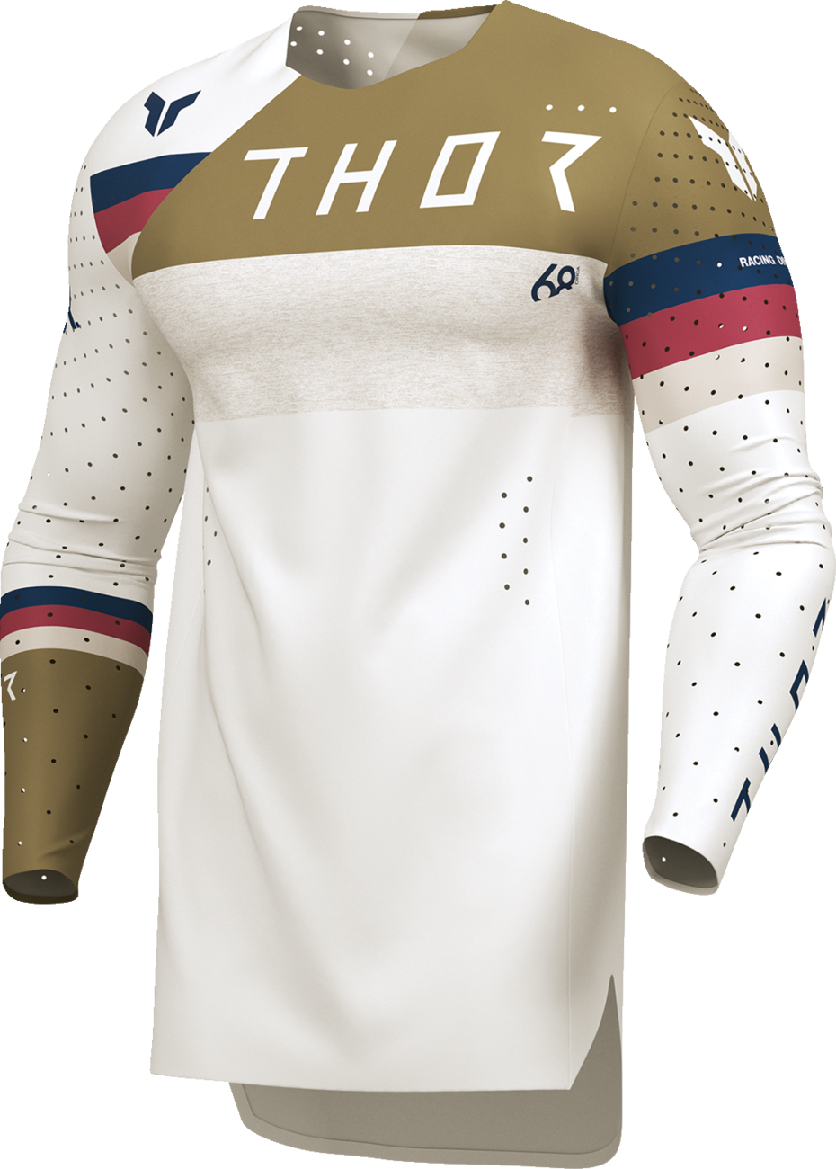THOR Sportmode League Jersey - White/Copper - Small 2910-8364