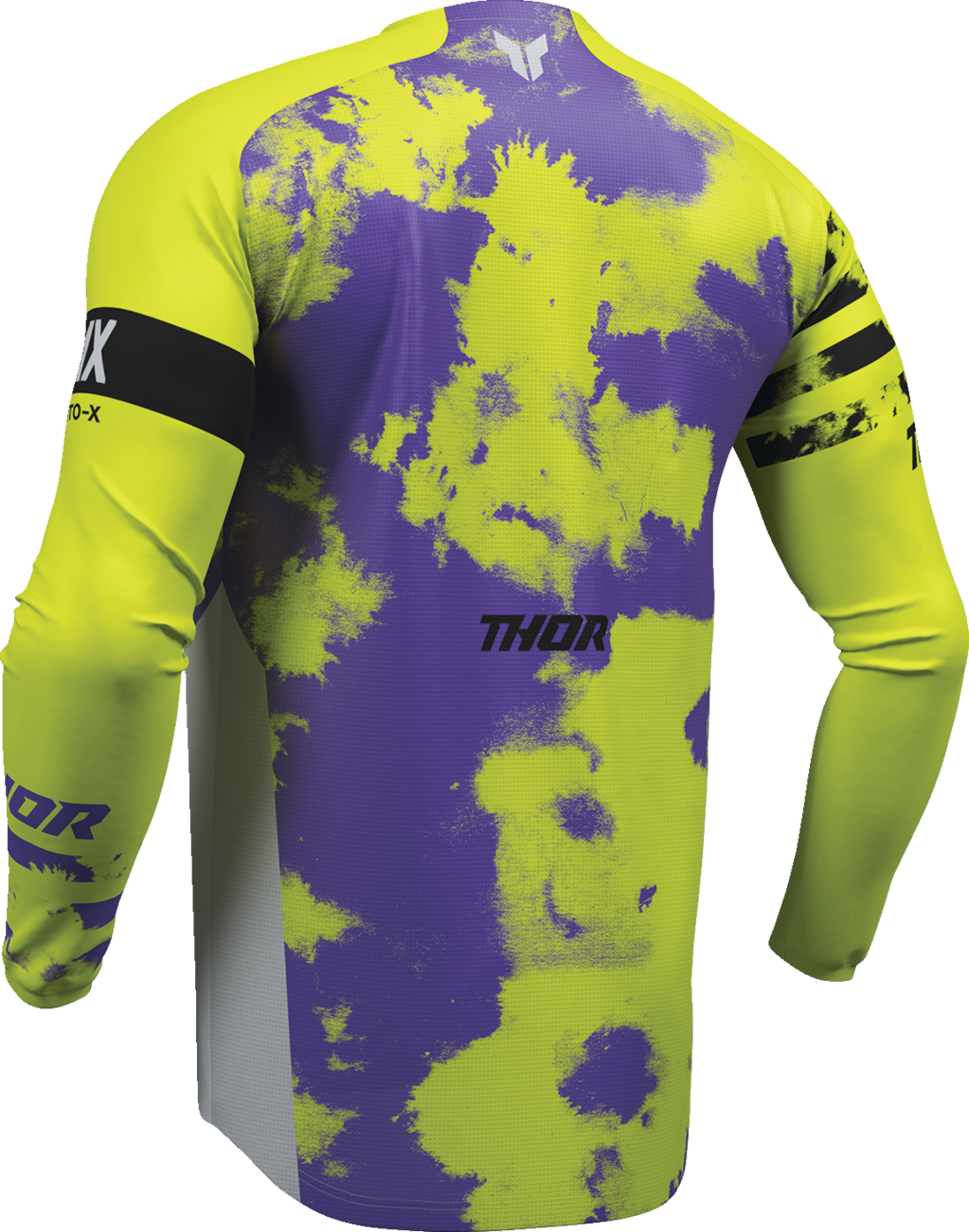 THOR Launchmode Bleach Jersey - Gray/Acid - Medium 2910-8401