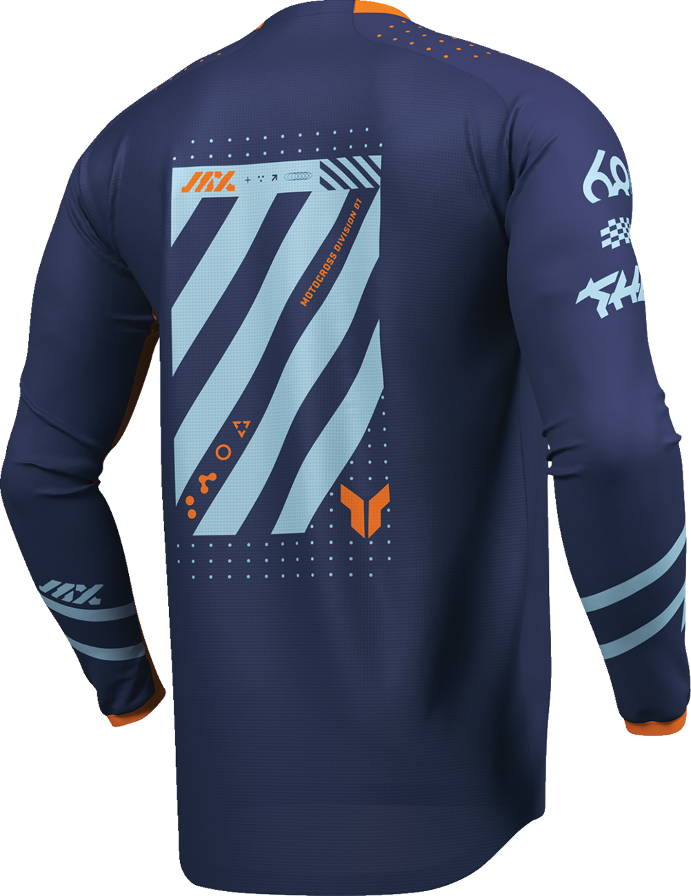THOR Launchmode Futura Jersey - Navy/Orange - 3XL 2910-8429