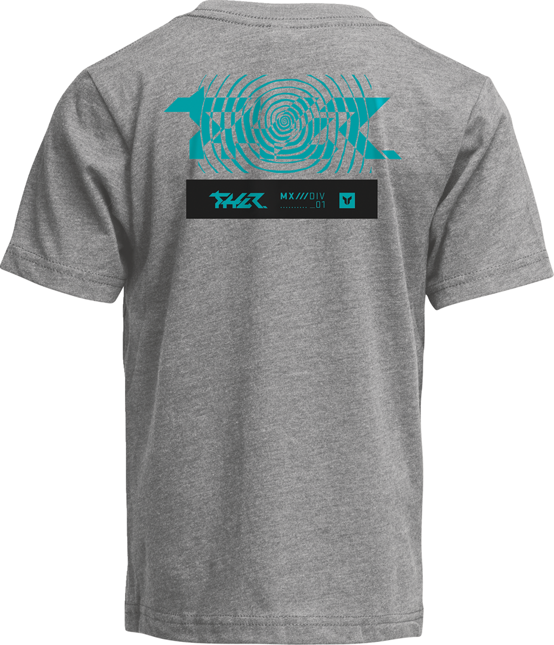 THOR Youth Mind Control T-Shirt - Heather Gray - XS 3032-3906