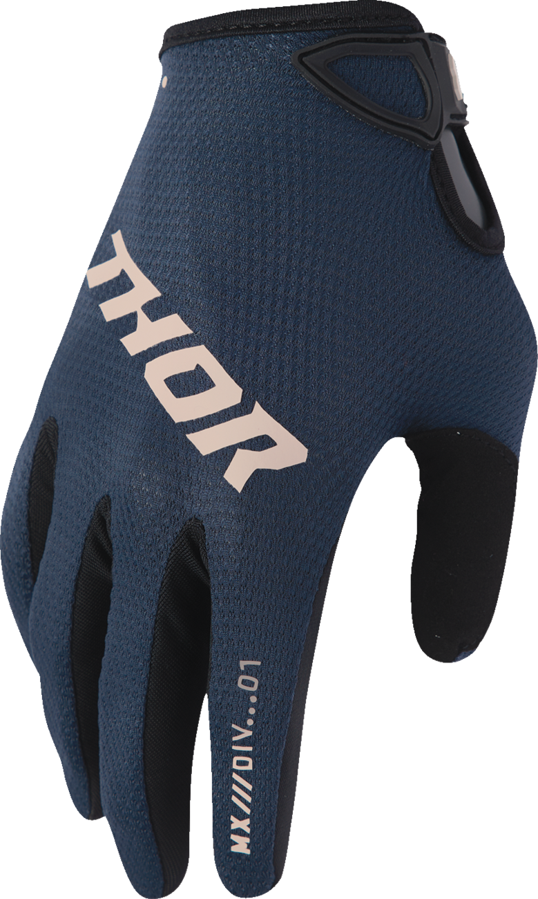 THOR Women's Ridemode Static Gloves - Midnight - Small 3331-0304