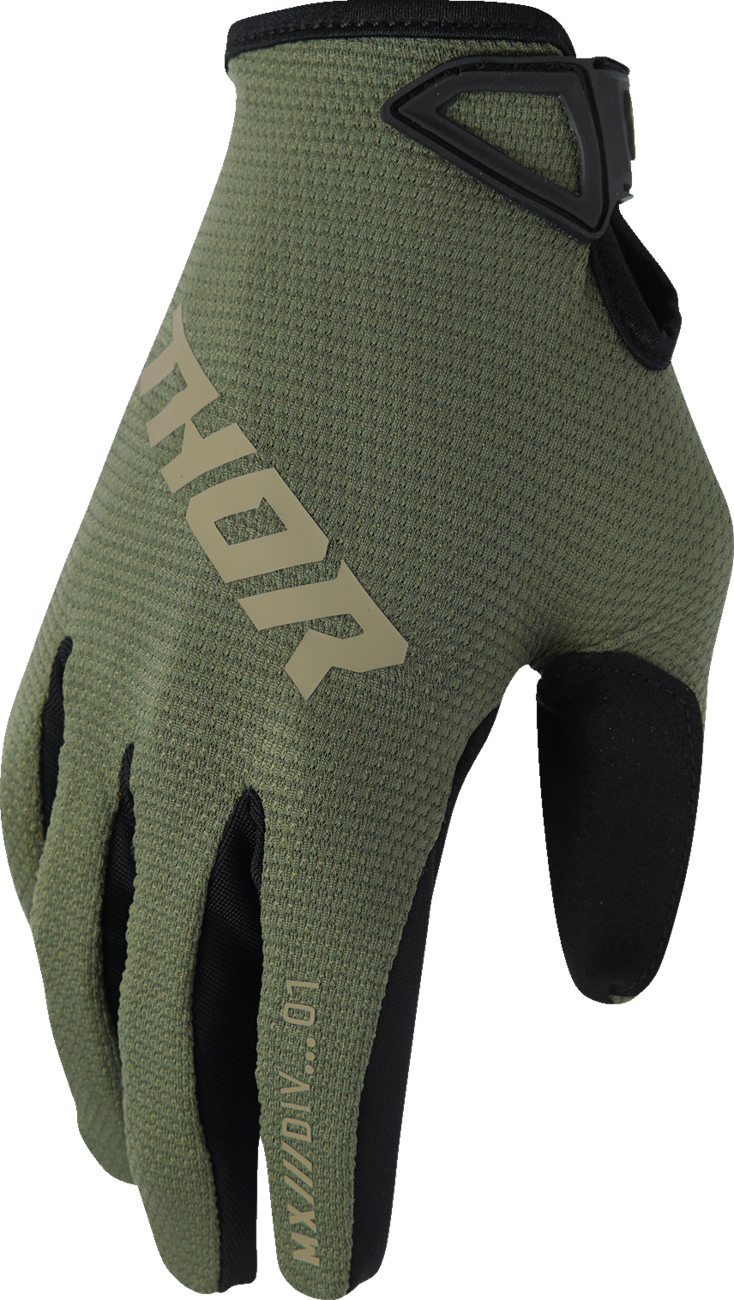 THOR Youth Ridemode Static Gloves - Camo - 2XS 3332-1992