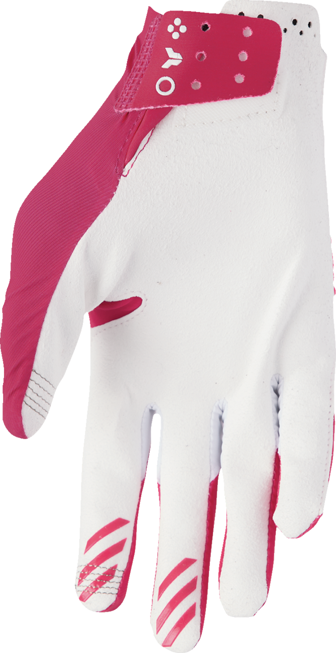 THOR Sportmode Iconic Gloves - Pink - Large 3330-8280