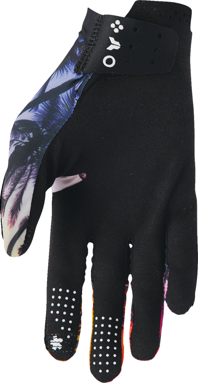 THOR Sportmode Palms Gloves - Black - Large 3330-8286