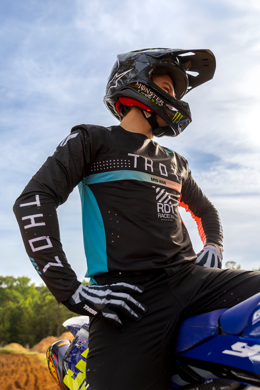 THOR Sportmode X-RAY Gloves - Black/White - 2XL 3330-8294