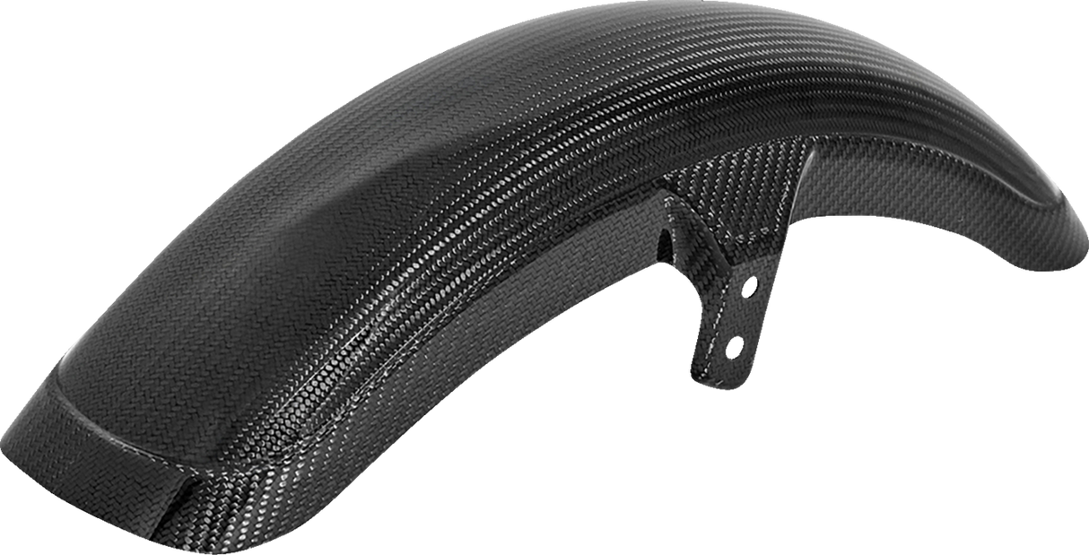 SADDLEMEN Front Fender - Carbon Fiber/Gloss - Softail/Dyna CF-8-0002