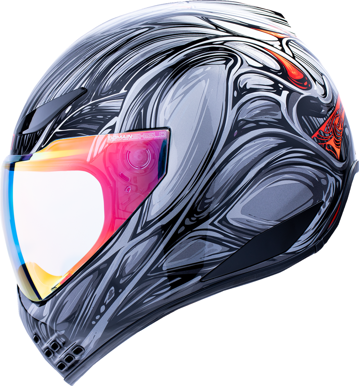 ICON Domain* Helmet - Nouveau - Silver - 3XL 0101-18529