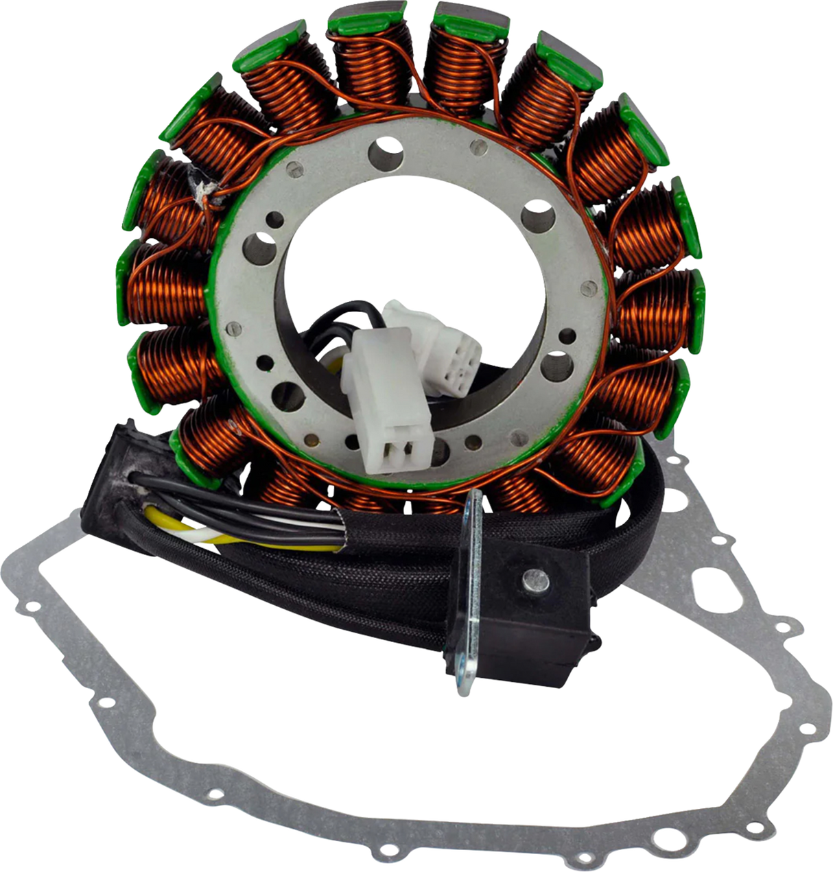 RM STATOR Stator with Crankcase Cover Gasket - Arctic Cat/Suzuki RM01015G