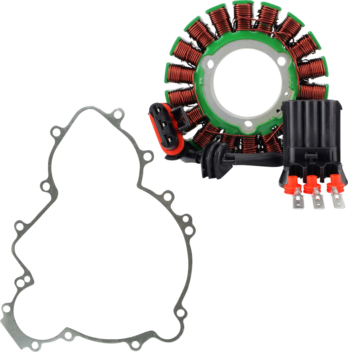 RM STATOR Stator with Crankcase Cover Gasket - Polaris RM01394G