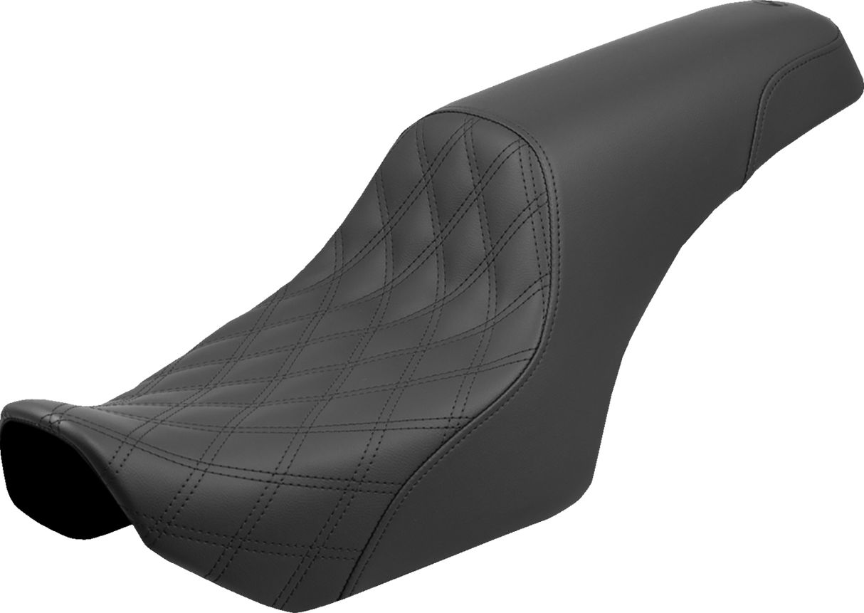 SADDLEMEN Seat - Profiler™ - Black - Lattice Stitch - Nightster '22-'25 822-11-149