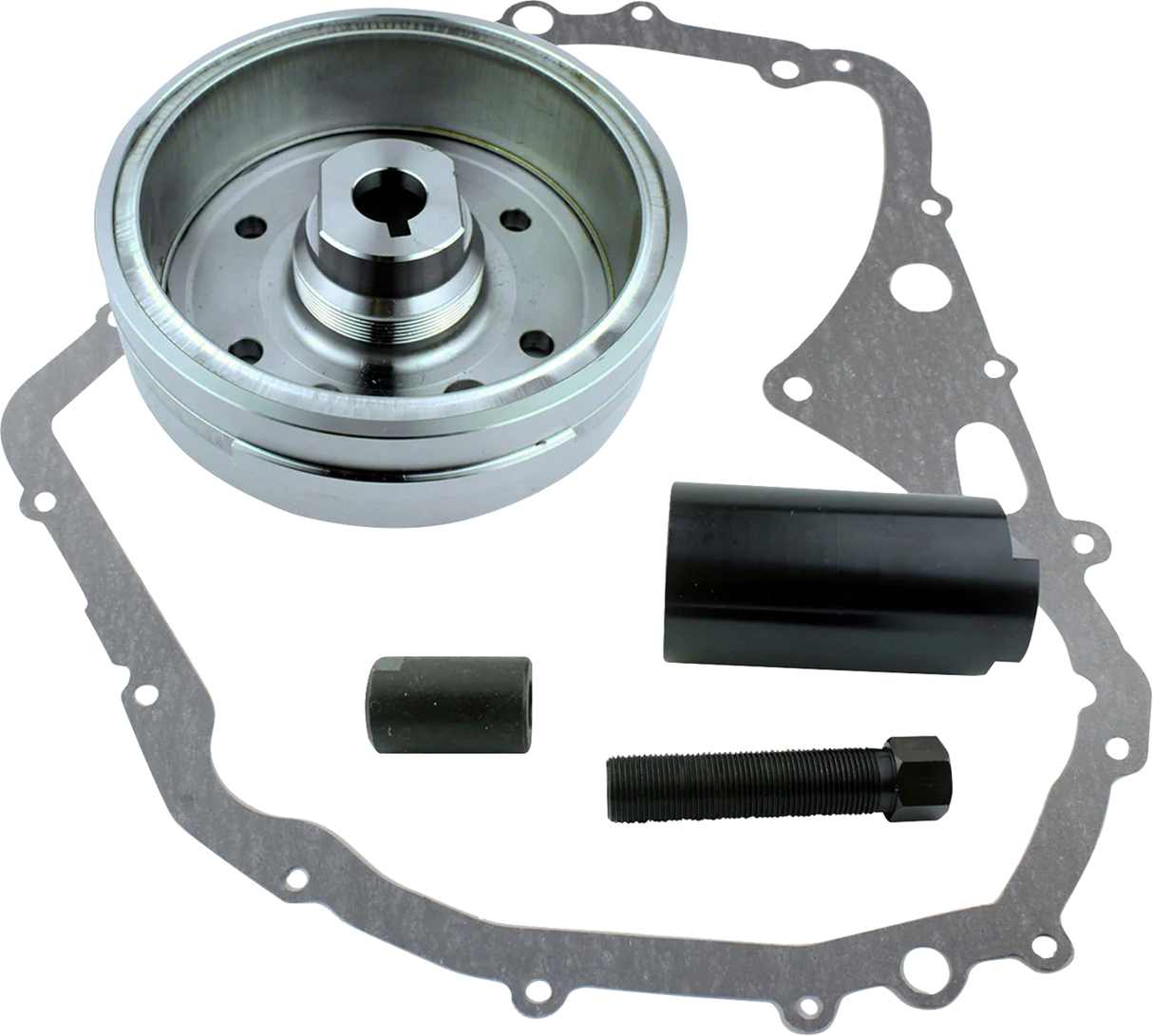 RM STATOR Magneto Flywheel Rotor Kit - Puller and Gasket - Manual Transmission - Arctic Cat/Suzuki RM22434