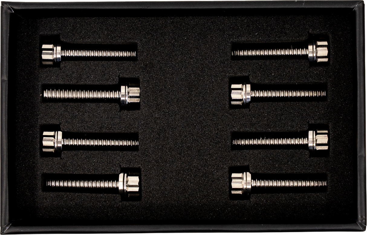 TRASK Bitchin' Bolts Hardware Kit - Titanium - M8 - Lifter Block TM-1050-B