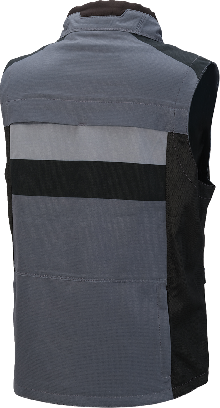 MOOSE OFFROAD Moto Vest - Gray/Black - Large 2830-0763