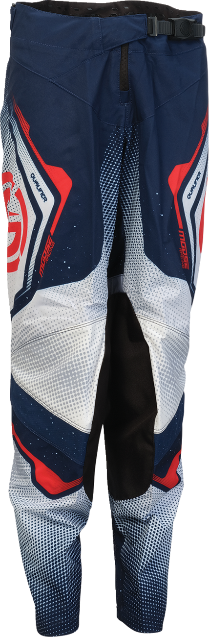 MOOSE OFFROAD Youth Qualifier? Pro Pants - Red/White/Blue - US 18 2903-2651