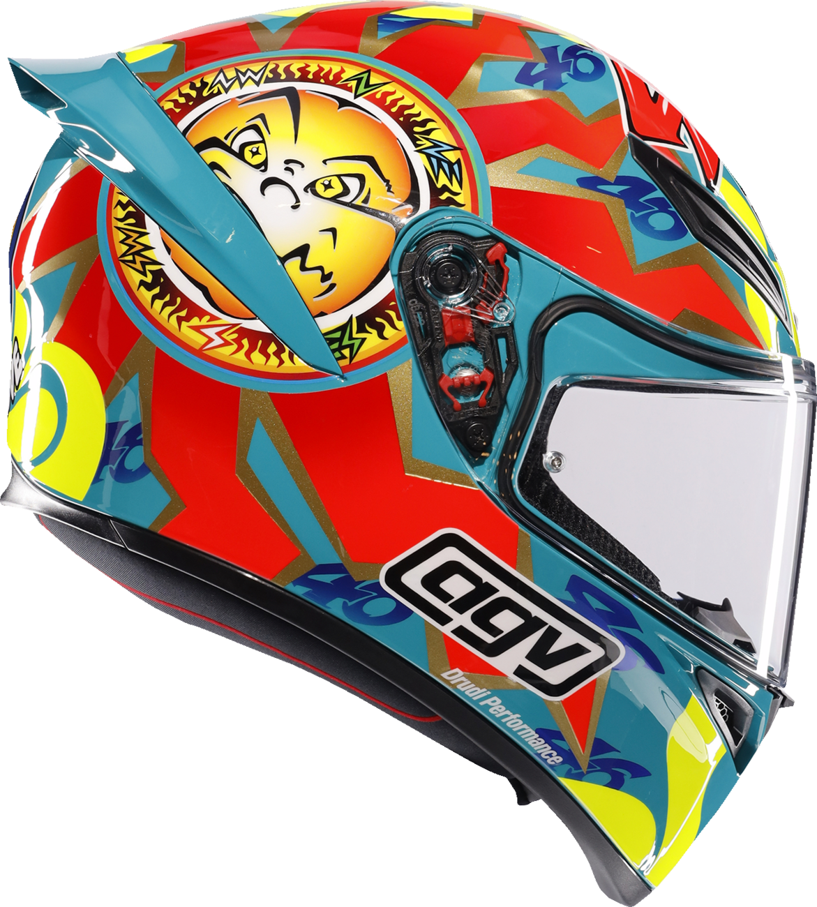 AGV K1 S Helmet - Rossi Mugello 1999 - 2XL 21183940180412X