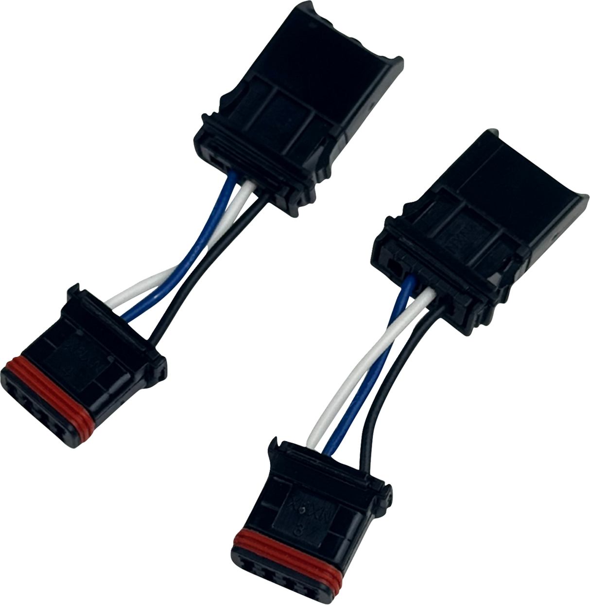 CUSTOM DYNAMICS Front Turn Signal Adapters - Heritage Softail CD-25HT-FTS-HARN