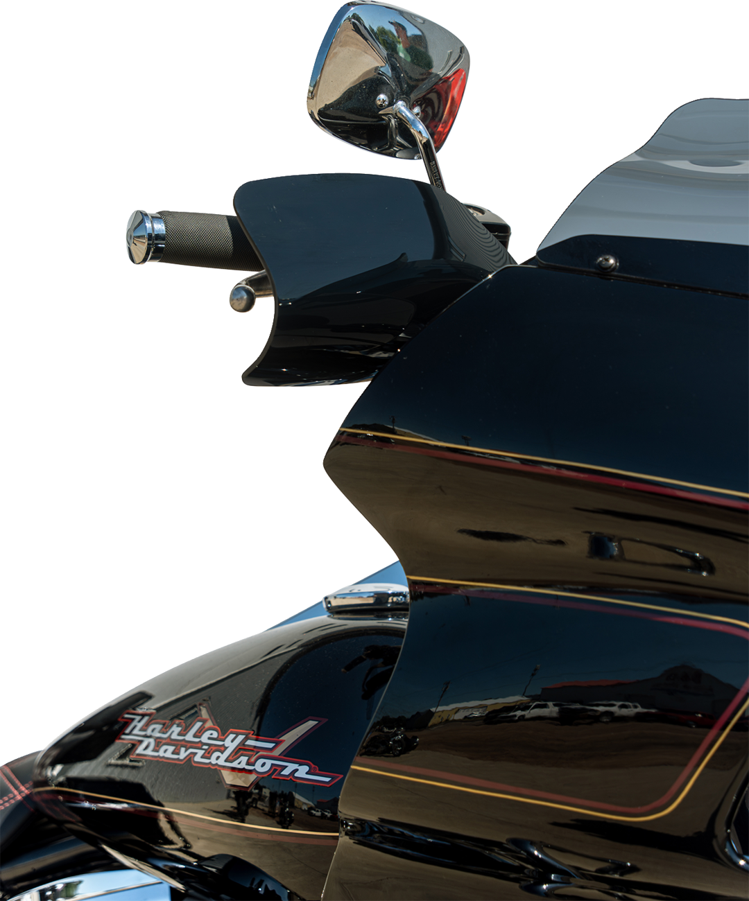 KLOCK WERKS Flare? Handguards - '23-'25 Harley-Davidson - Black KWS-01-0120-23