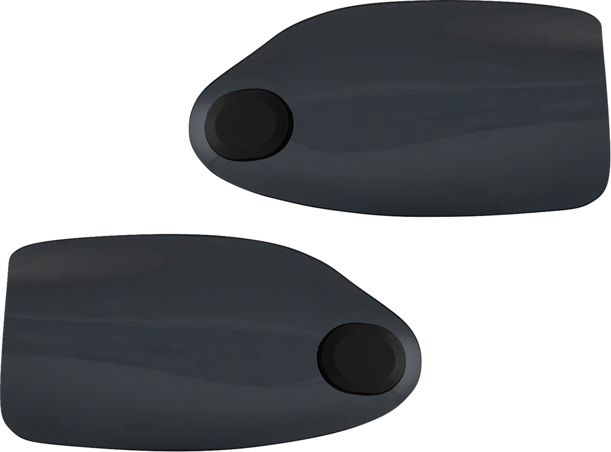 KLOCK WERKS Flare? Handguards - Harley-Davidson Hydraulic Clutch - Dark Smoke KWS-01-0122-HC