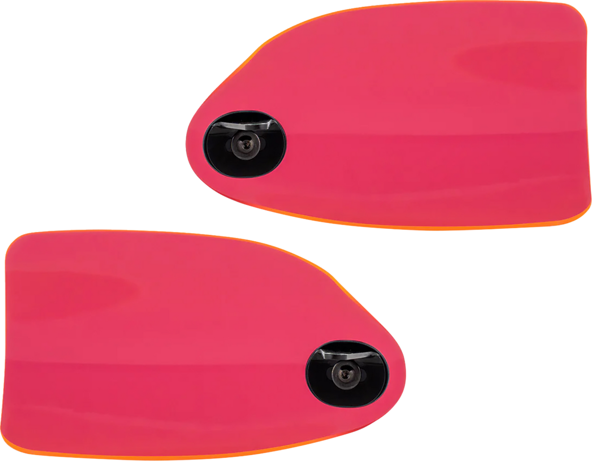 KLOCK WERKS Flare? Handguards - Harley-Davidson Cable Clutch - Pink Ice KWS-01-0124-CC