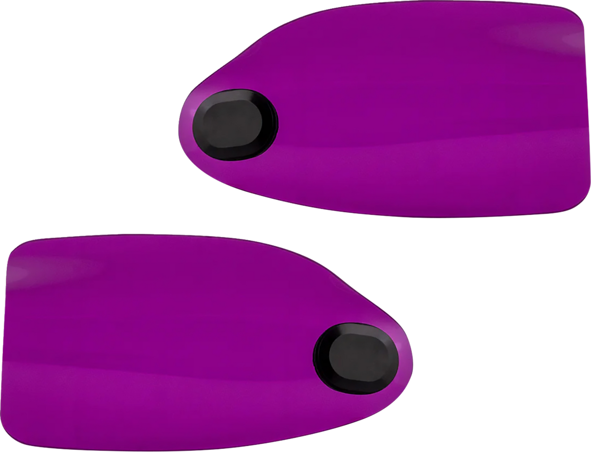 KLOCK WERKS Flare? Handguards - Harley-Davidson Hydraulic Clutch - Purple KWS-01-0134-HC