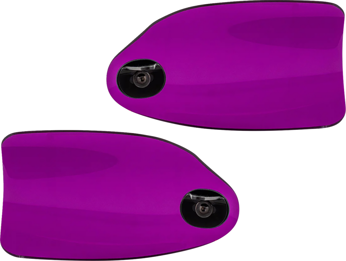 KLOCK WERKS Flare? Handguards - Harley-Davidson Hydraulic Clutch - Purple KWS-01-0134-HC
