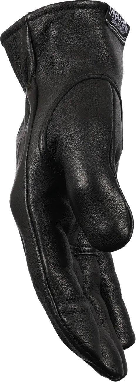 THRASHIN SUPPLY CO. Roper Leather Gloves - Black - 2XL TRG-01-12