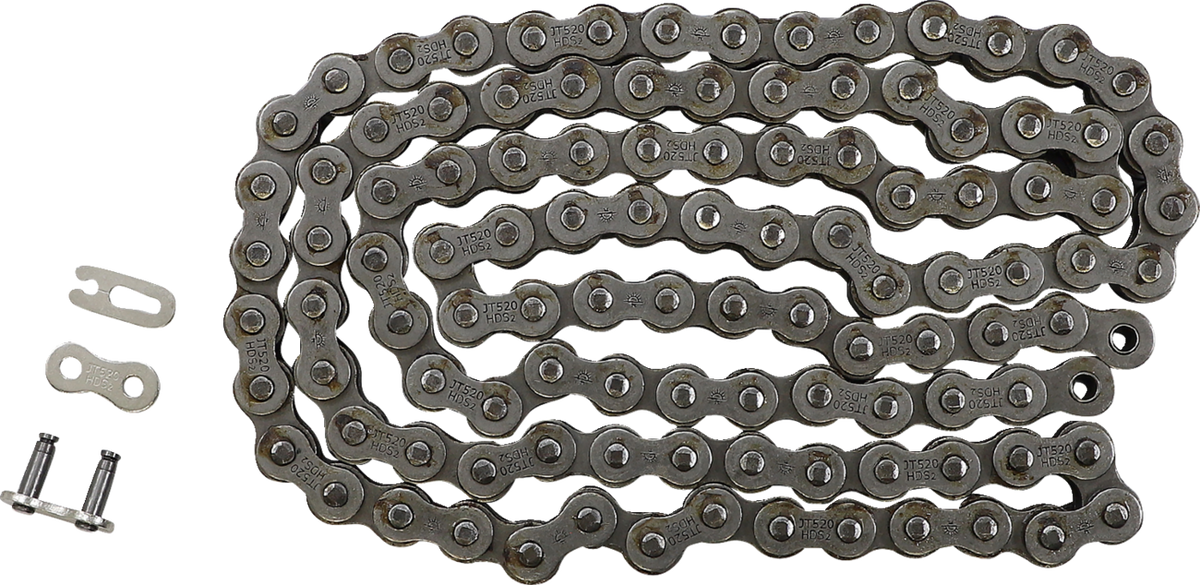 JT CHAINS JTC520HDS110SL 520 HDS - Ultimate Competition Chain - Steel - 110 Links | Adventure/ATV/UTV